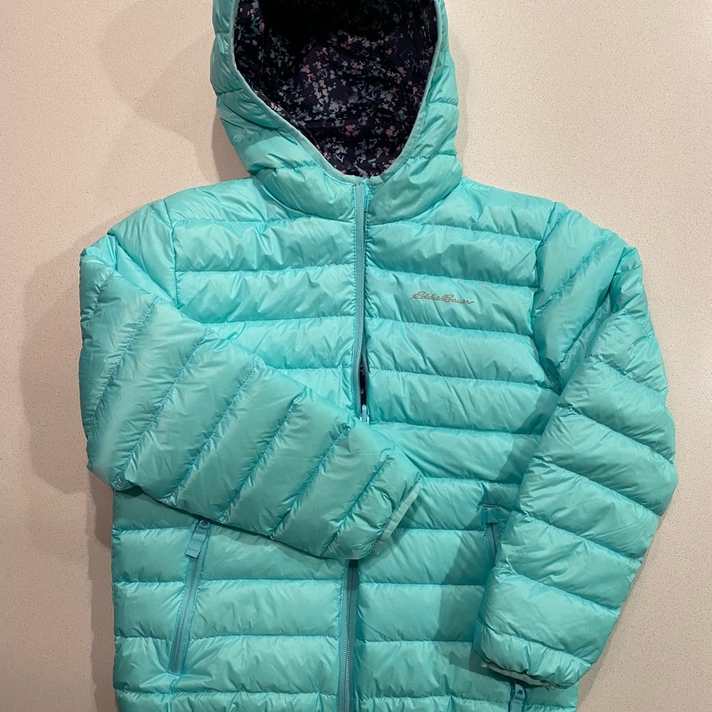 Three winter puffer jackets for youth